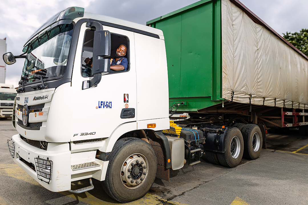 A.G. Leventis Fleet Solutions drivers and vehicles