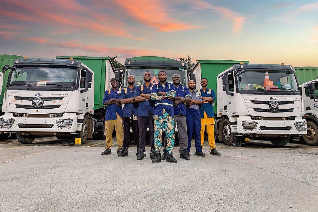 A.G. Leventis Fleet Solutions drivers and vehicles