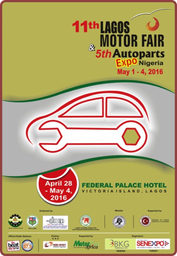11th Lagos Motor Fair 5th Autoparts Expo Nigeria A.G. Leventis